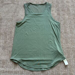OFFLINE By Aerie Sweat Sesh Tank Top Women's XS Green Nylon Sheer Mesh Workout